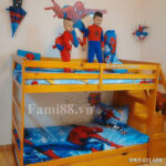 chăn ga gối người nhện