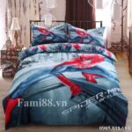 Chăn ga gối hình người nhện