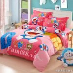 Bộ chăn ga hình Doremon