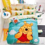 Chăn ga gối đệm gấu Pooh