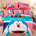 Chăn ga gối Doremon