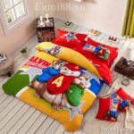 Chăn ga hình sóc chuột Alvin Chipmunks