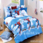 Chăn ga gối hình Spider Man