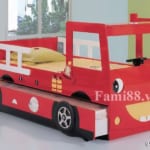Giường tầng hình xe ô tô cứu hỏa