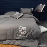 Chăn ga thương hiệu Givenchy màu xám