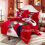 Chăn ga gối cô dâu chú rể