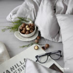 Chăn ga gối gia đình màu ghi MT002 - Ảnh 2