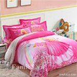 Chăn ga gối hình công chúa Barbie