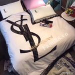 Chăn ga gối lụa thương hiệu Yves Saint Laurent