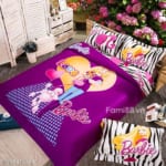 Chăn ga hình công chúa Barbie