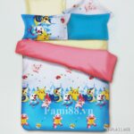 Chăn ga hình Pokemon Pikachu