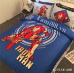 Chăn ga gối người sắt Iron Man - Ảnh 4