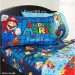 Chăn ga gối Super Mario