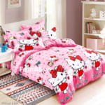 Chăn ga Kitty cho bé gái
