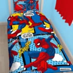 Chăn ga Spider Man cho bé trai