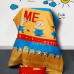 Bộ gối mền cho bé đi học Minion