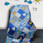Chăn đi học cho bé