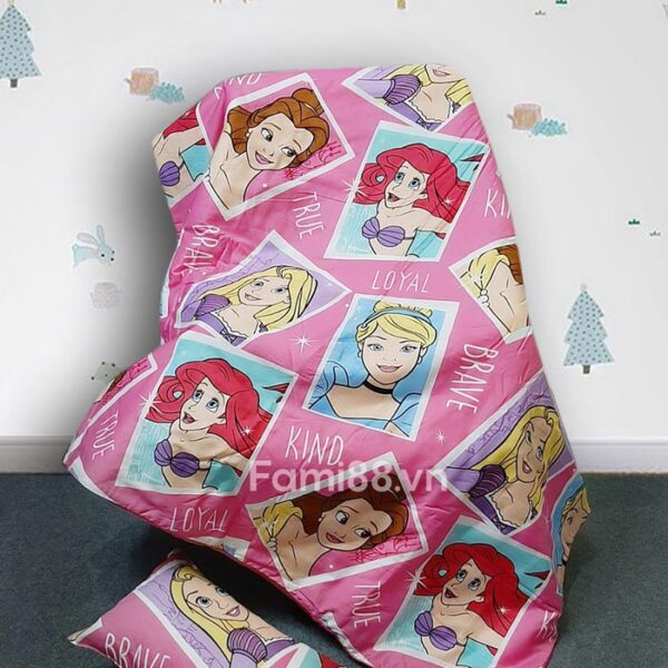 Mền cho bé hình công chúa