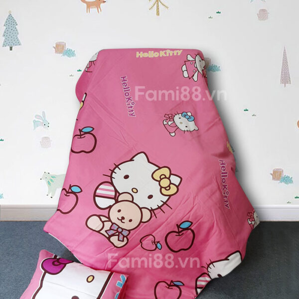 Mền cho bé hình Hello Kitty
