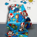 Mền gối cho bé trai đi học