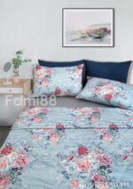 Chăn ga gối Hoa Hồng Xanh