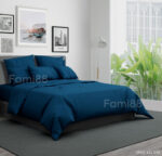 Chăn ga gối đệm màu xanh