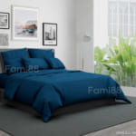 Chăn ga gối đệm màu xanh