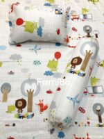 Chăn cho trẻ mầm non Khu Rừng Vui Nhộn