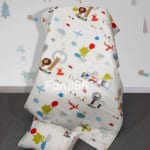 Chăn cho trẻ mầm non Khu Rừng Vui Nhộn