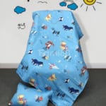 Chăn đi học dễ thương hình Gấu Pooh