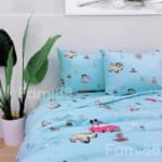 Chăn ga gối chuột Mickey