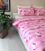 Bộ chăn ga cho bé gái Hello Kitty