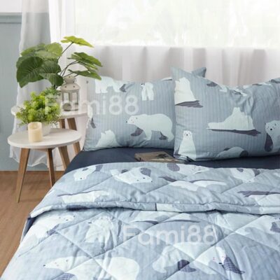 Bộ chăn ga gối đệm cute